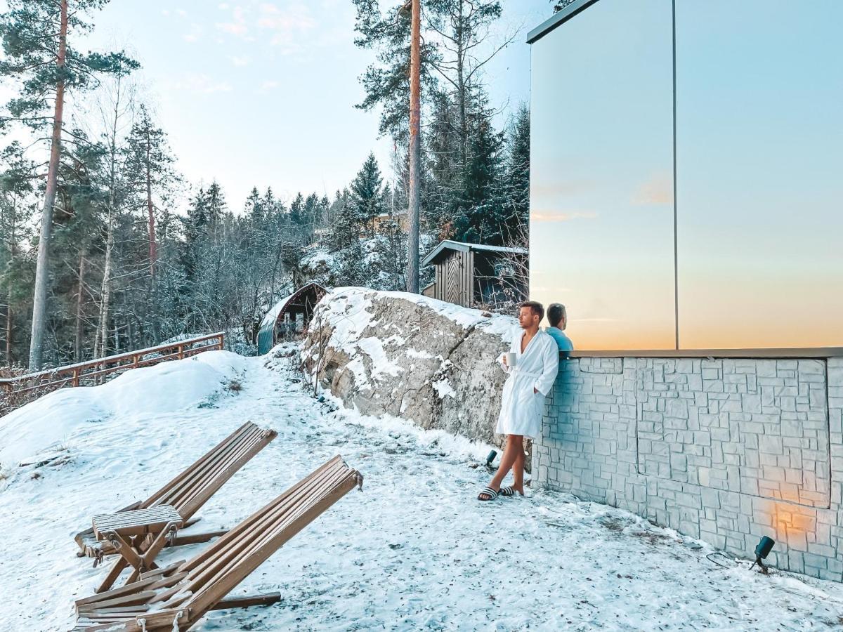 The Wonderinn Mirrored Glass Cabin - Wonderinn Delta Hektner エクステリア 写真